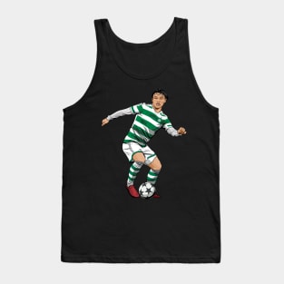 Reo Hatate Glasgow Celtic V Madrid Tank Top